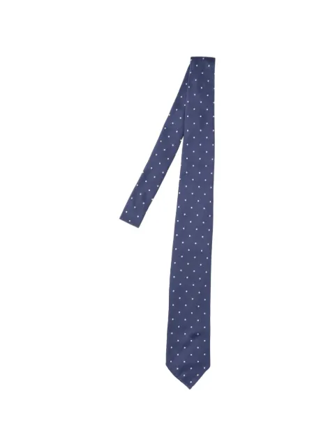 Cesare Attolini polka-dot tie