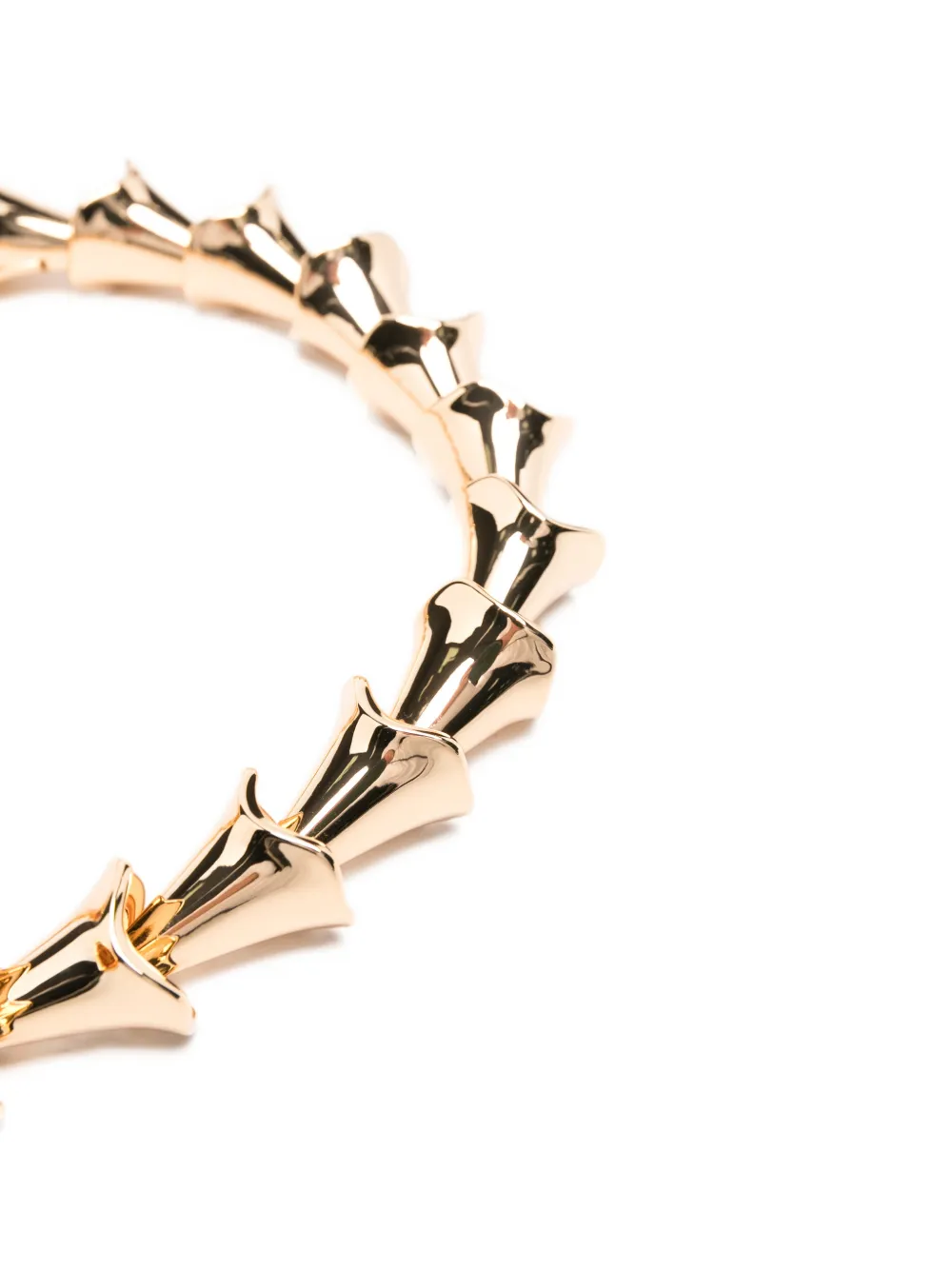  Sportmax Corolla-shaped Necklace - Gold 