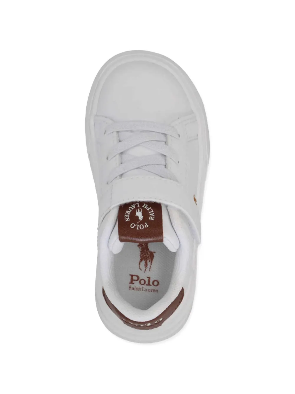 POLO RALPH LAUREN KIDS Heritage Court Super sneakers Wit