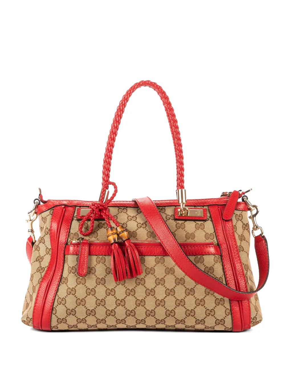 Gucci Pre-Owned Borsa tote Bella GG in tela - Toni neutri