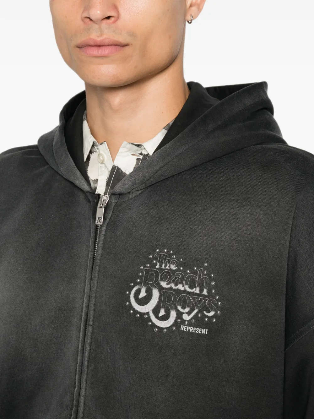 Represent Beach Boys hoodie met grafische print Zwart