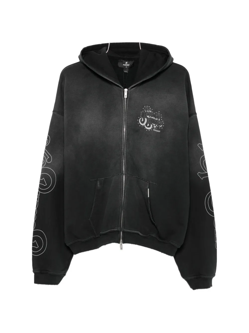 Represent Beach Boys Graphic-print Hoodie In Black