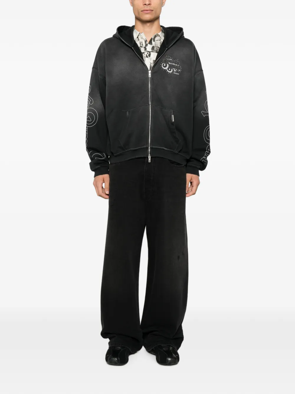 Represent Beach Boys hoodie met grafische print Zwart
