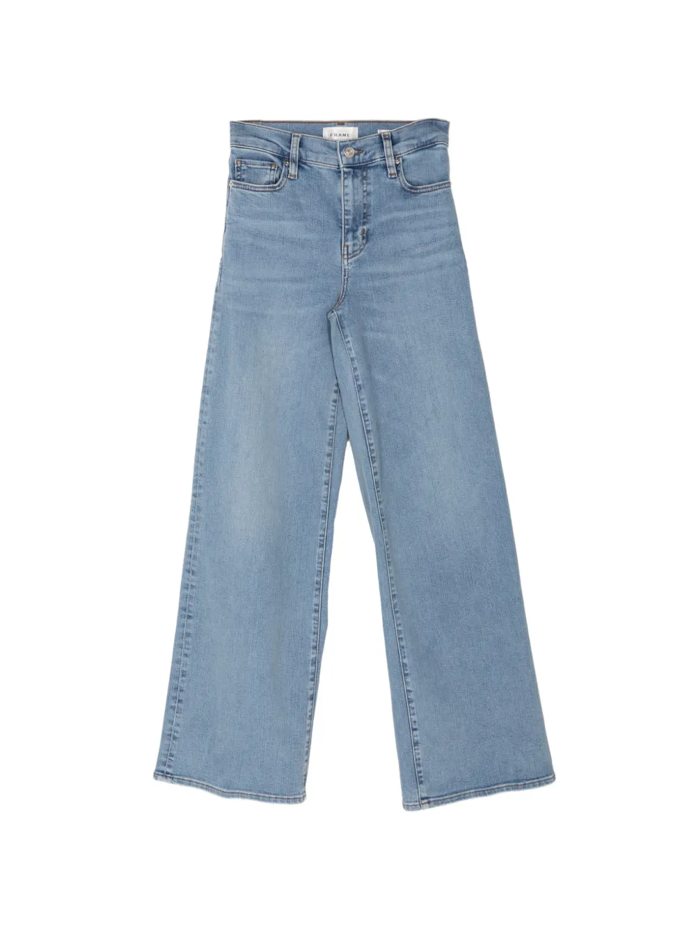 FRAME button-fastening jeans - Blu