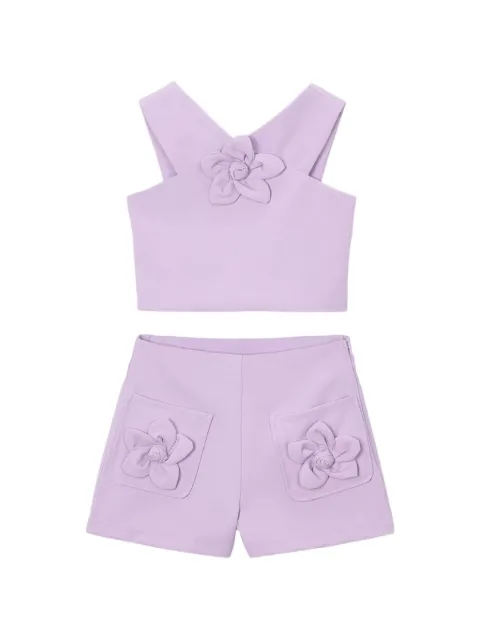 Mayoral floral-detail short set