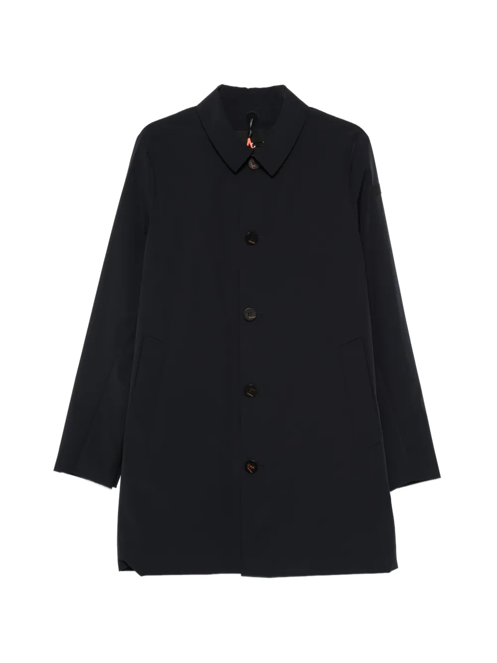 Rrd Montecristo Buttoned Coat In Blue