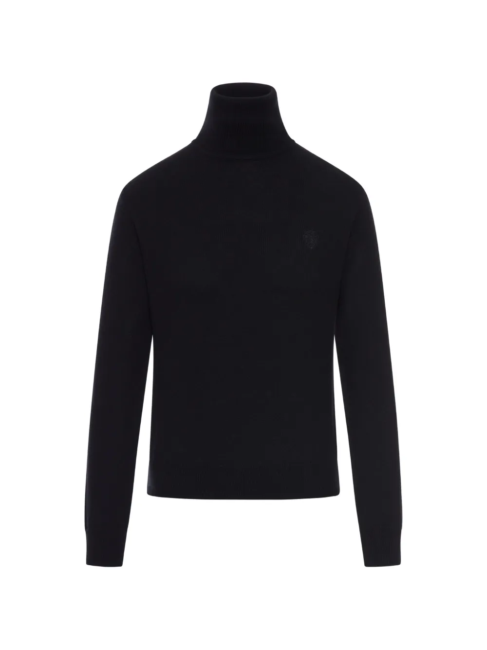Gucci embroidery turtleneck sweater - Schwarz