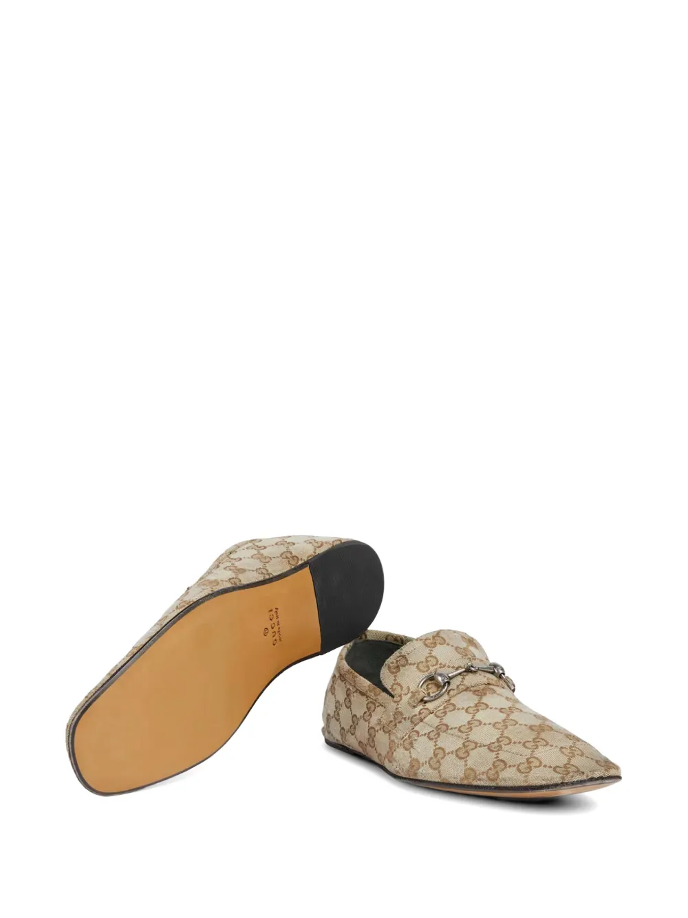 Gucci GG Horsebit loafers Beige