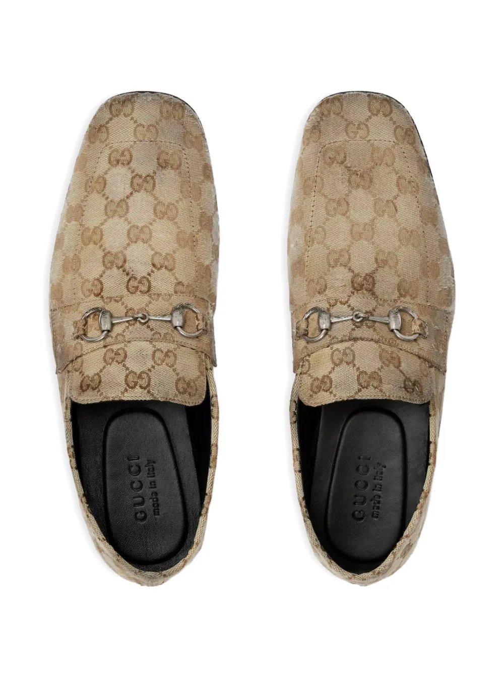 Gucci GG Horsebit loafers Beige