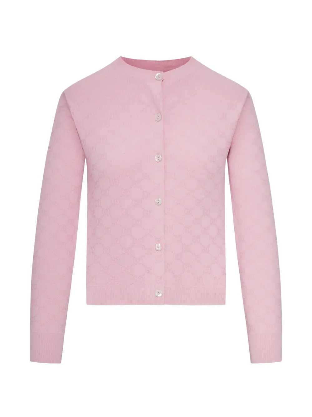 Gucci GG jacquard cardigan - Pink
