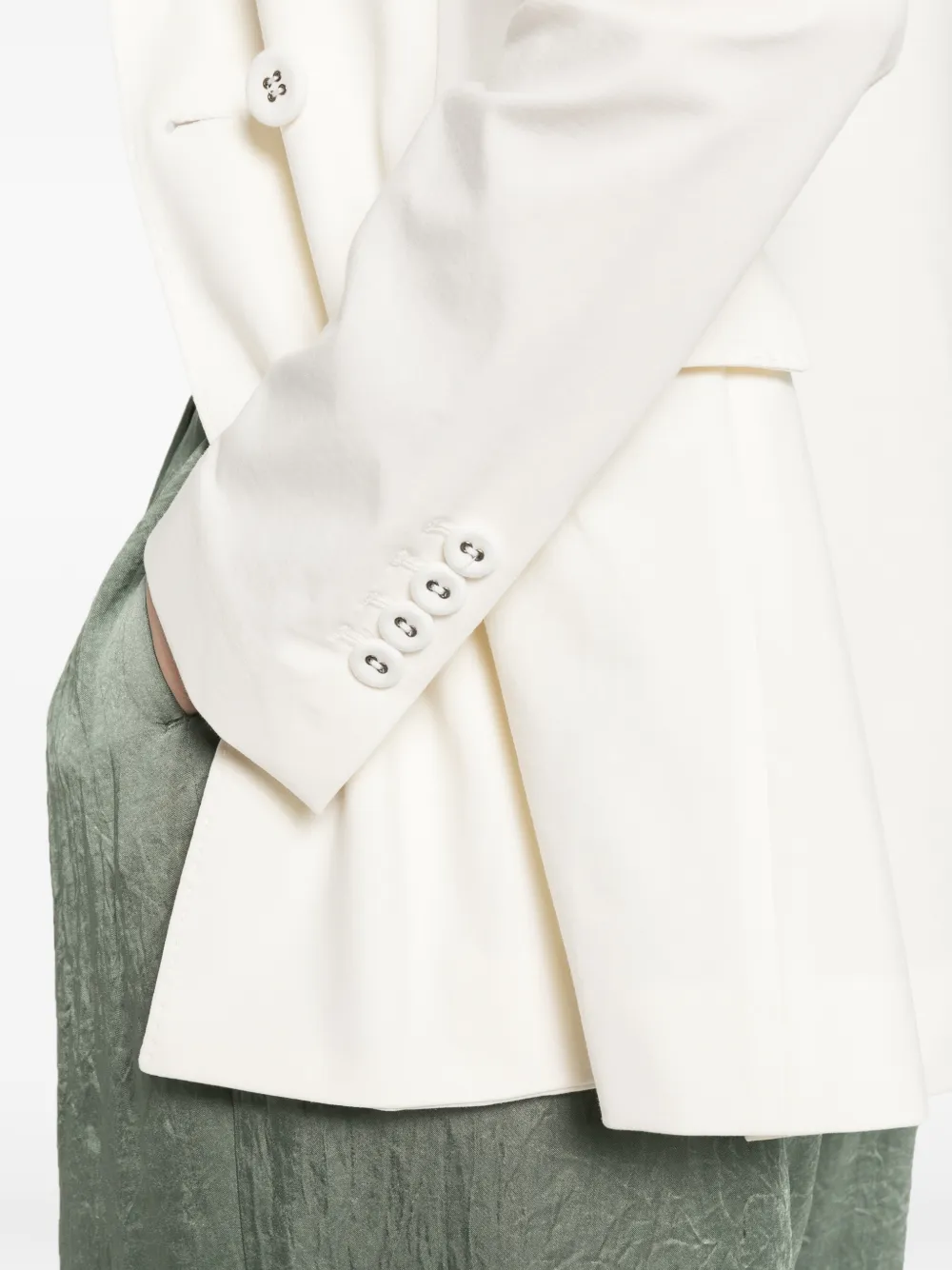 Circolo 1901 Blazer met dubbele rij knopen Beige