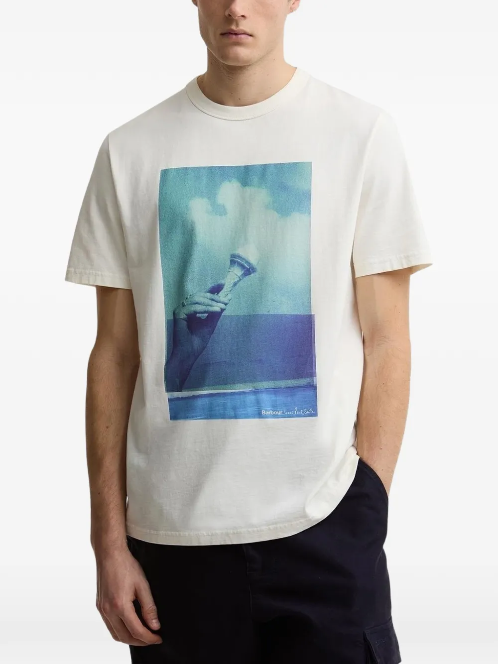 X Paul Smith Graphic-Print T-Shirt