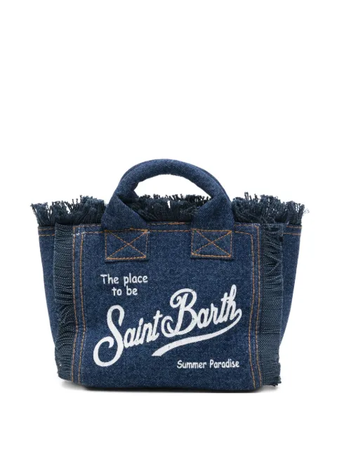 MC2 Saint Barth Vanity denim mini-shopper