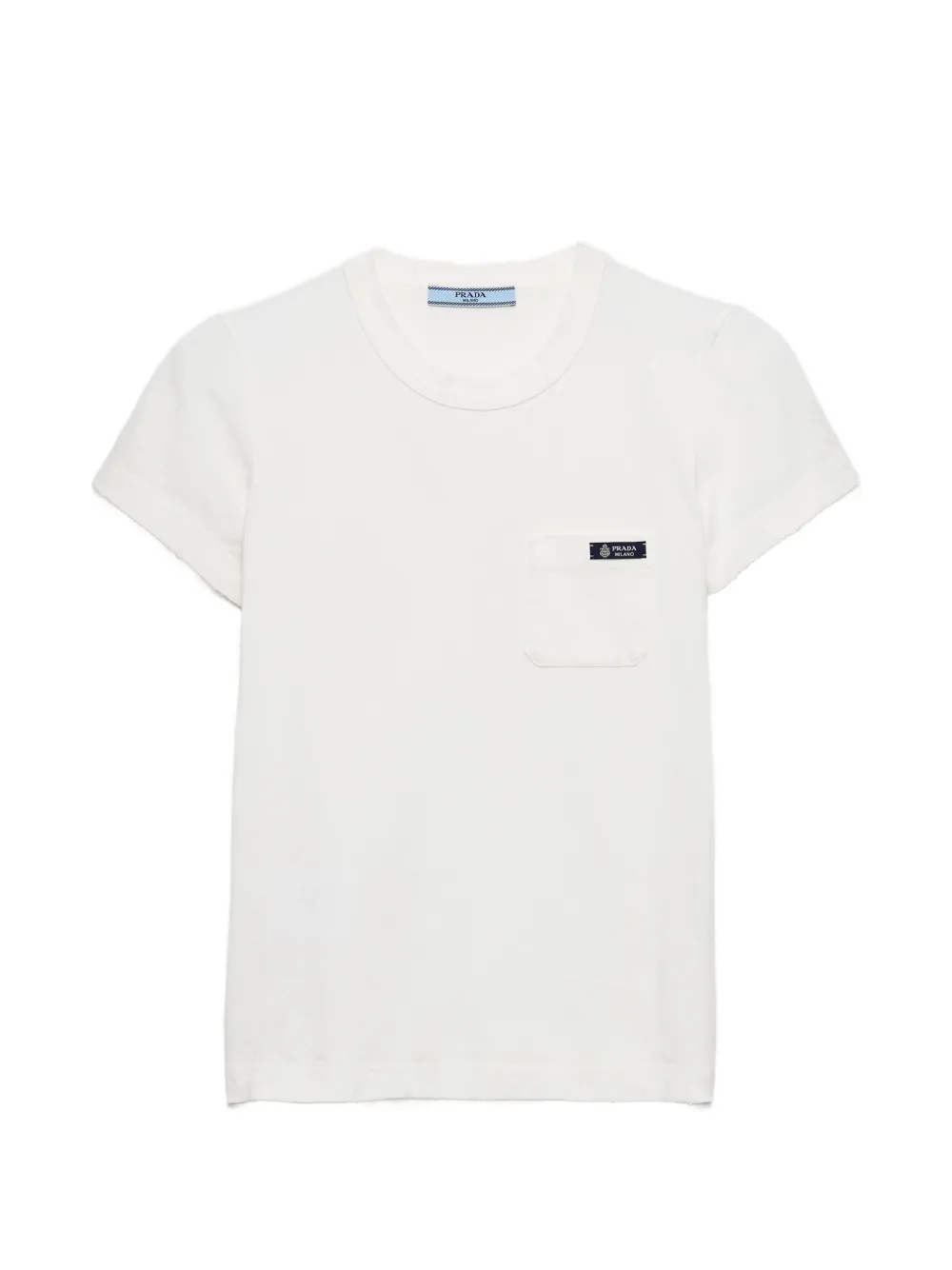 Prada jersey T-shirt - Bianco