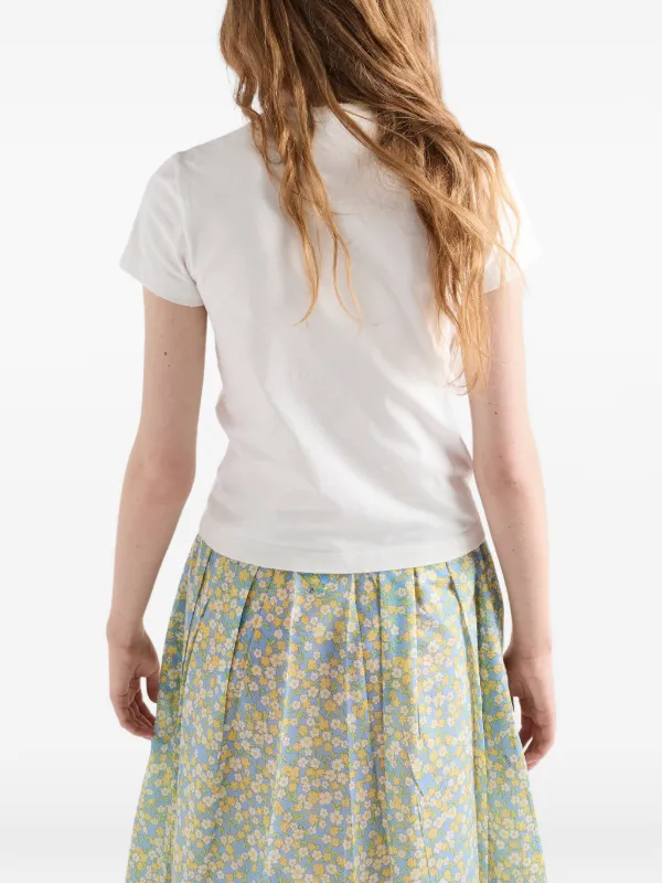 Prada Jersey T-shirt | White | FARFETCH