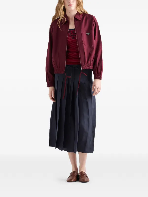 Prada Silk Tank Top | Red | FARFETCH