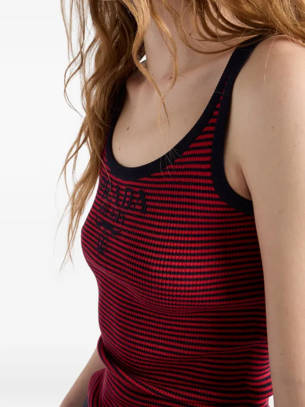 Prada Silk Tank Top | Red | FARFETCH