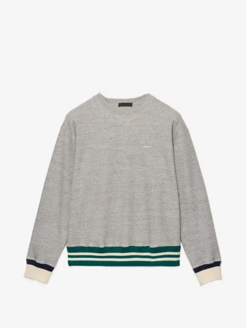 Prada cotton fleece sweatshirt