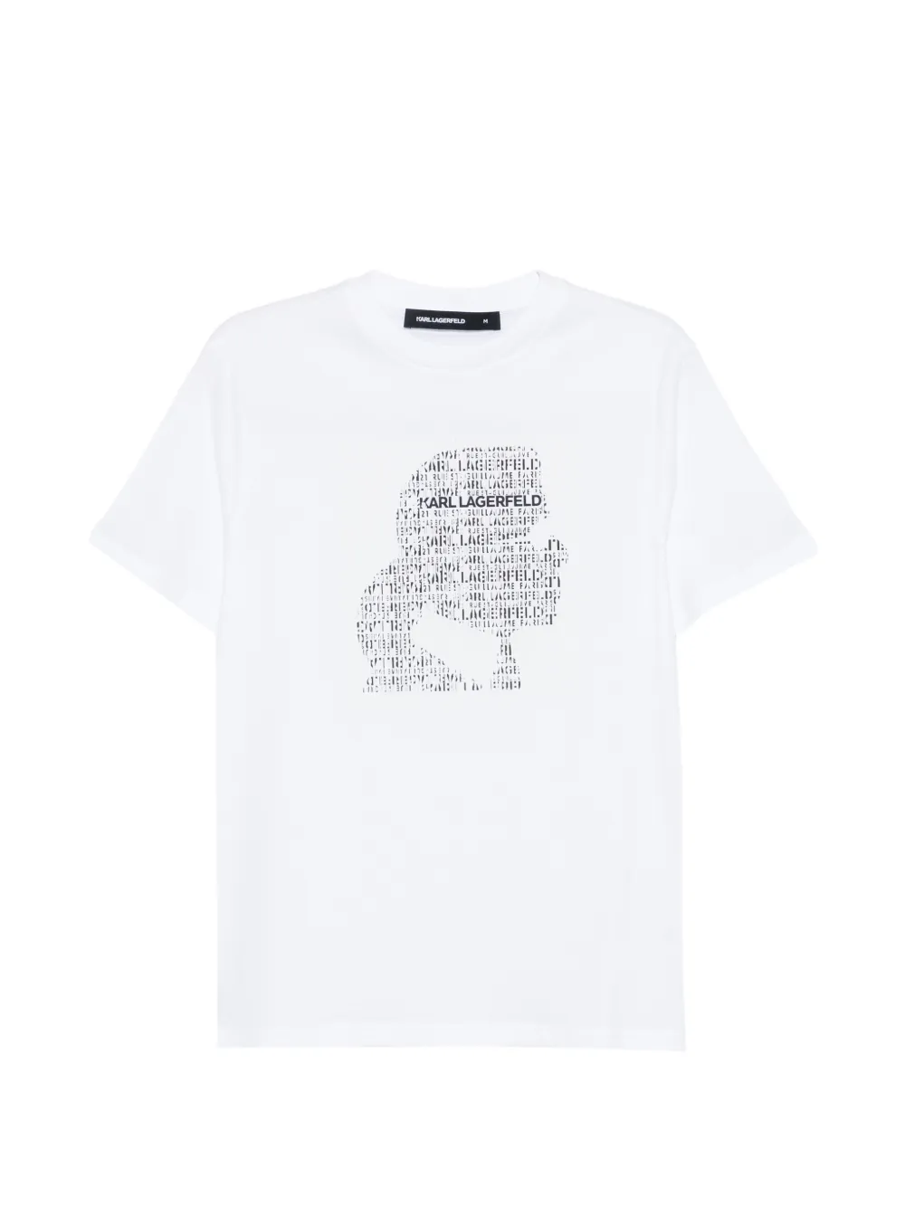 Karl Lagerfeld graphic print T-shirt - Weiß