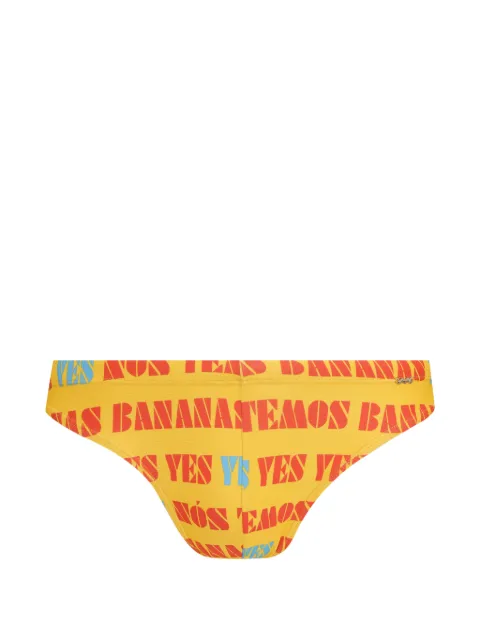 Amir Slama printed swimming trunks 