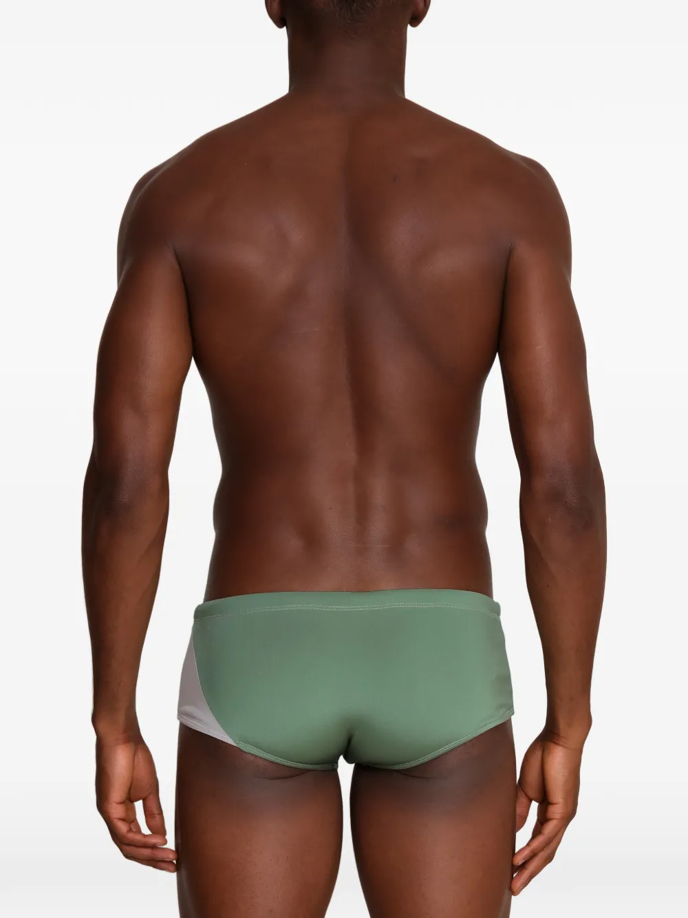 Amir Slama Zwembroek met colourblocking Groen