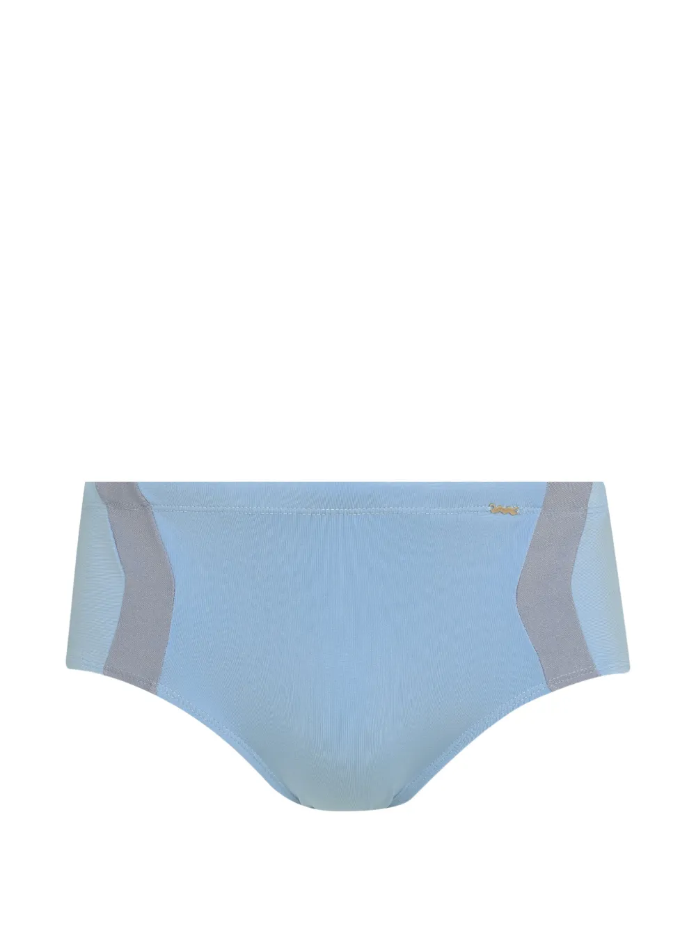 Amir Slama panelled swimming trunks - Blu