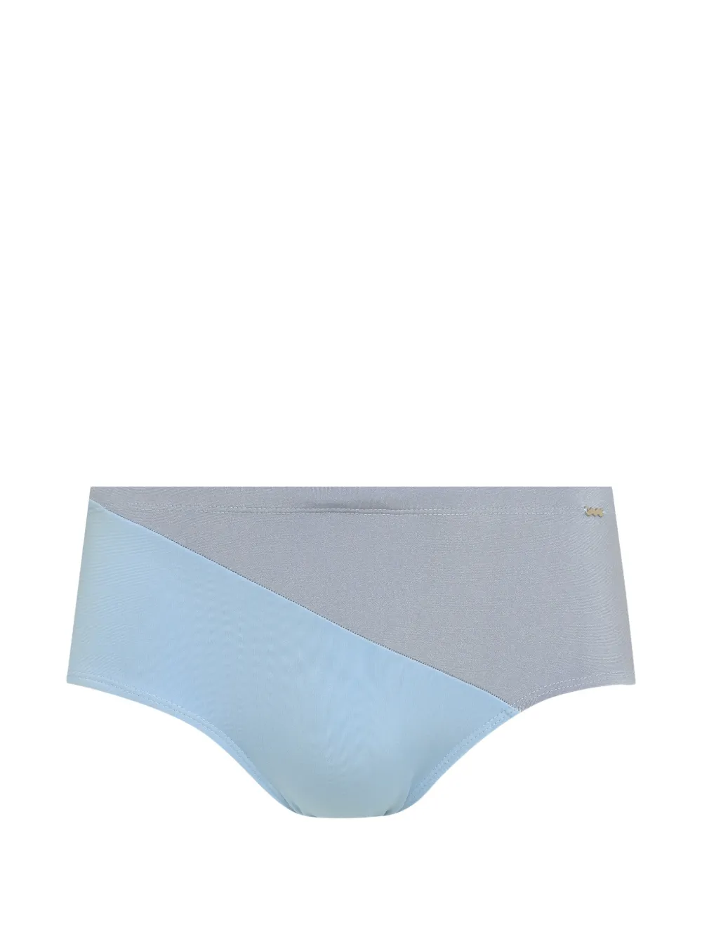 Amir Slama colour-block swimming trunks - Blu