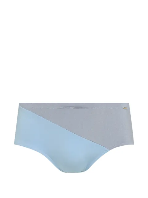 Amir Slama colour-block swimming trunks