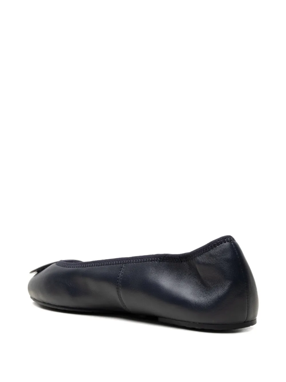 Tory Burch Reva ballerina's met logoplakkaat Blauw