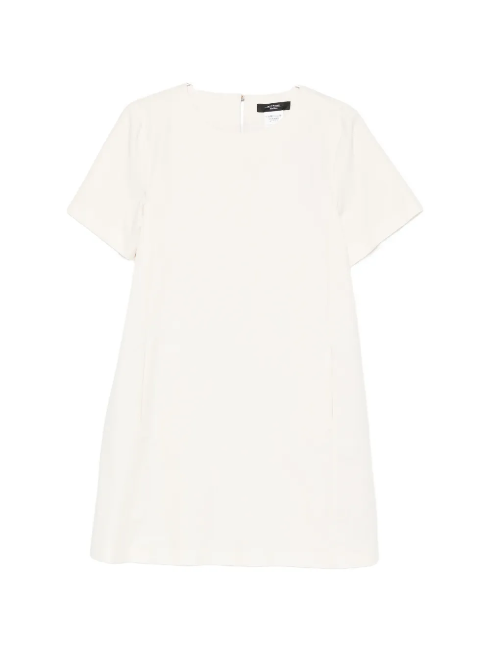 Weekend Max Mara Wkdaloa short-sleeve mini dress - Toni neutri