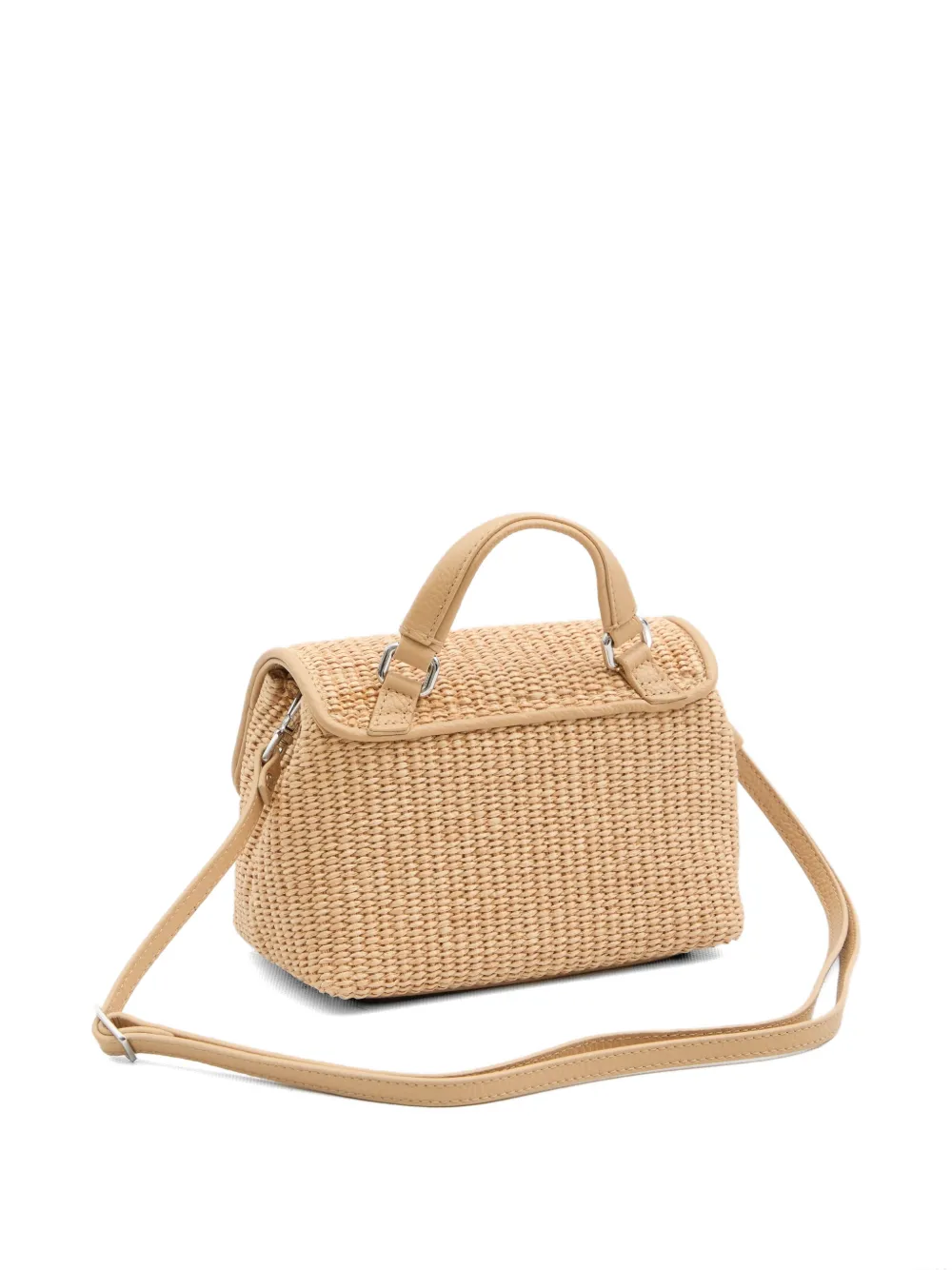  Zanellato Baby Postina Vimini Raffia Top-handle Bag - Neutrals 