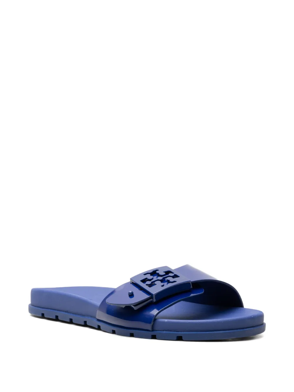 Tory Burch buckle-fastening slides Blauw