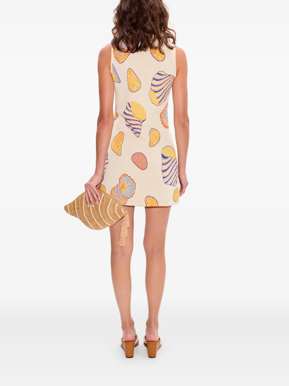  Simon Miller Axon Sleeveless Mini Dress - Neutrals 