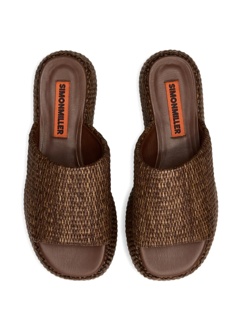 Simon Miller Sandalen met open neus Bruin