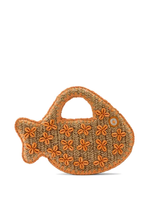 Simon Miller sac cabas Puka Fish à appliqués fleurs