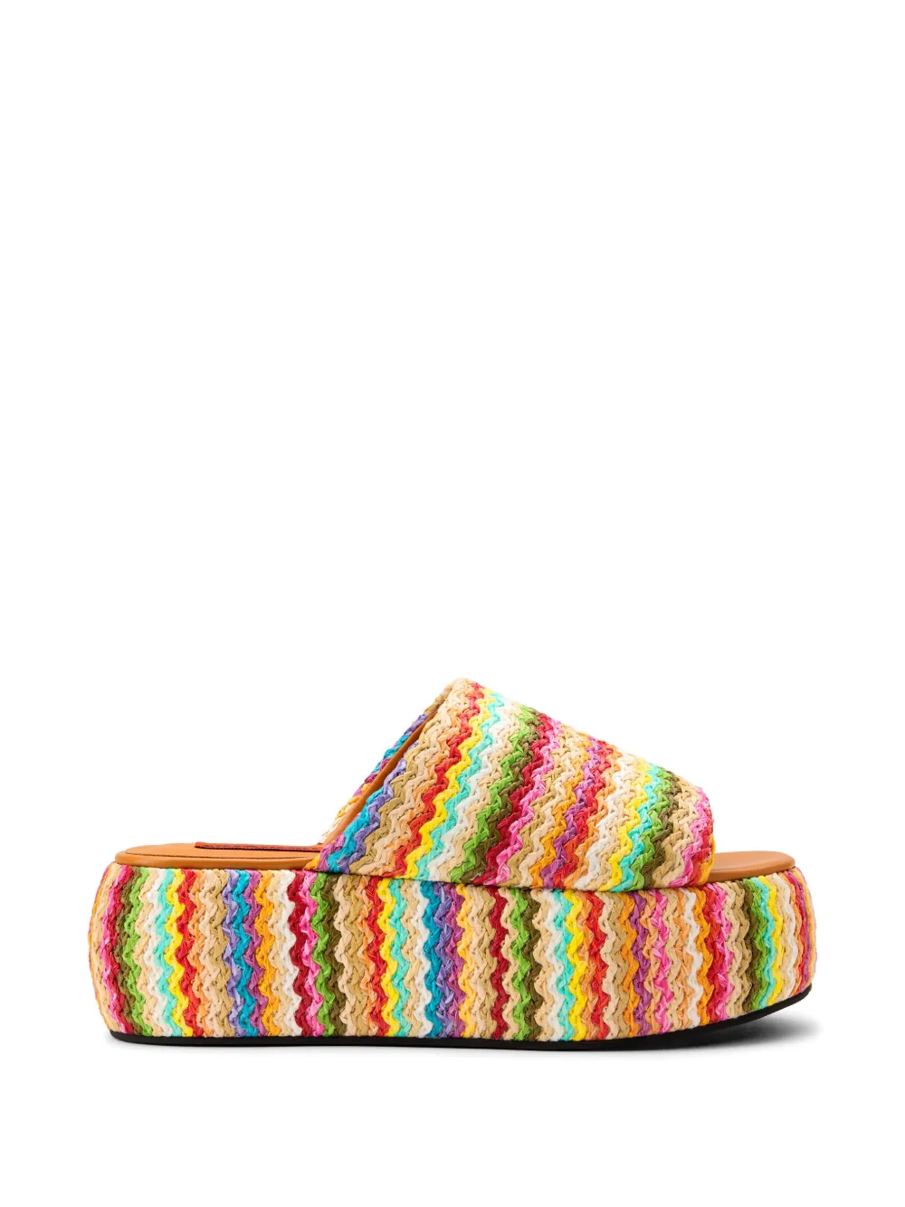 Simon Miller Cloudy Platform Sandals In Multi