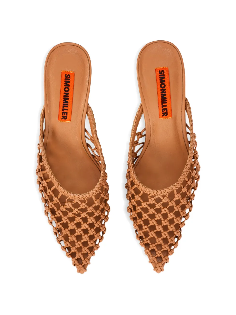 Simon Miller Gala knotted mules Beige