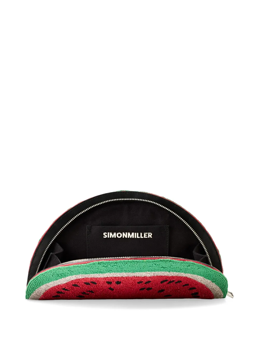 Simon Miller Lune clutch met kralen Rood