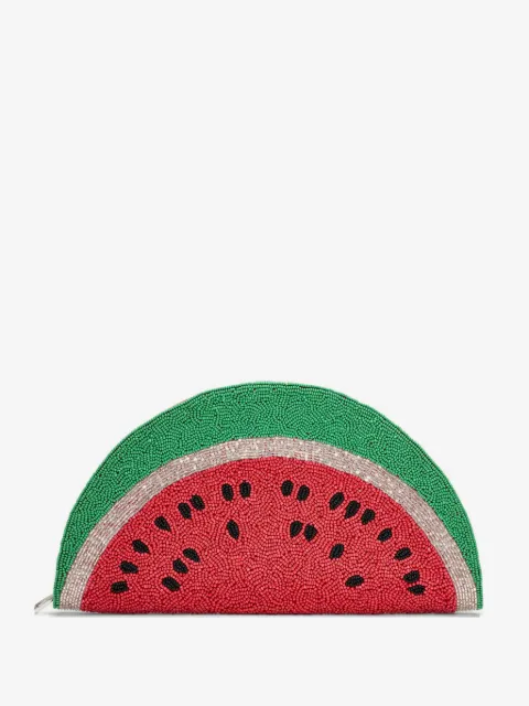 Simon Miller Lune beaded clutch bag