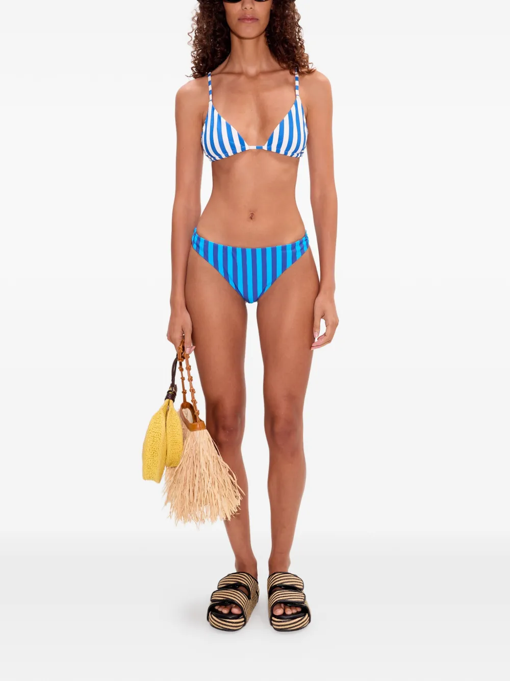 Simon Miller Bwai gestreepte bikinitop Blauw