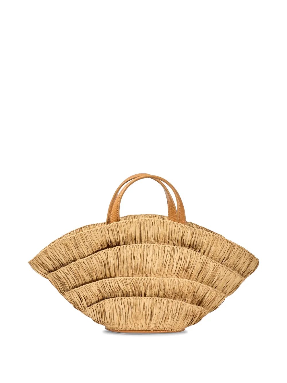  Simon Miller Mini Fan Mercado Bag - Neutrals 