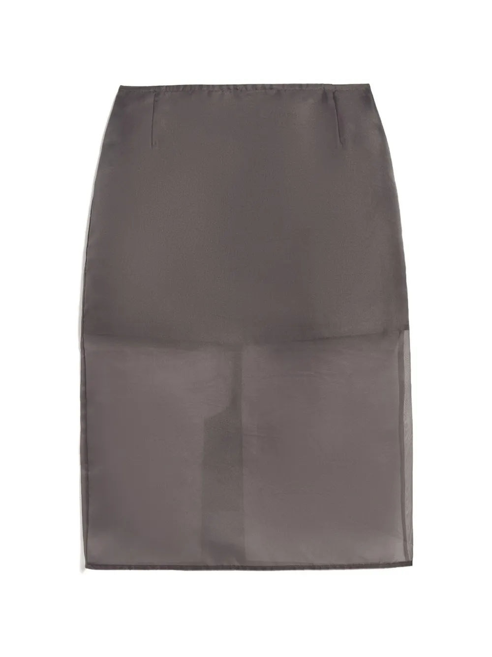 Apparis Tyra organza midi skirt - Grigio