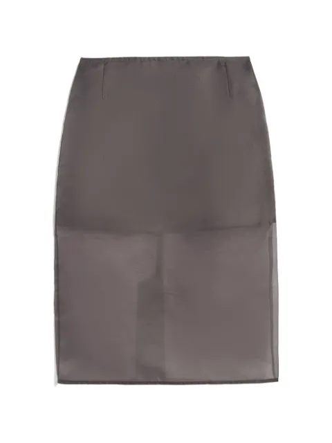 Apparis Tyra organza midi skirt