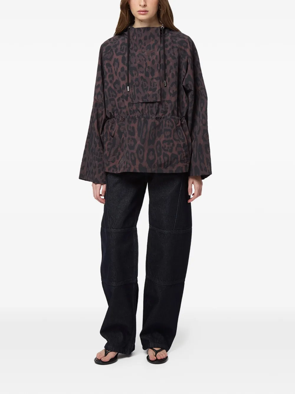  Apparis Sky Hooded Jacket - Brown 