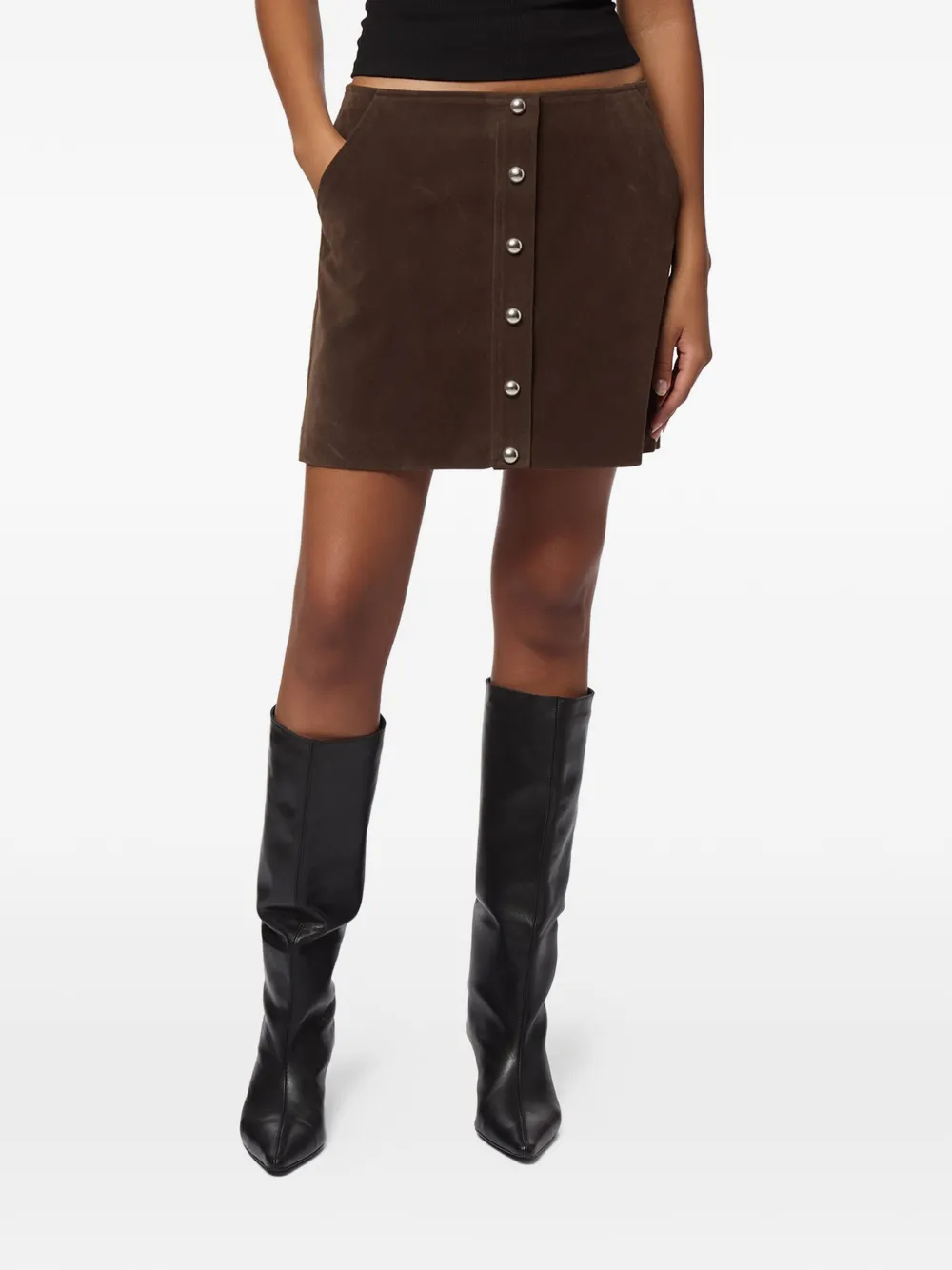 Apparis Ella mini-rok Bruin