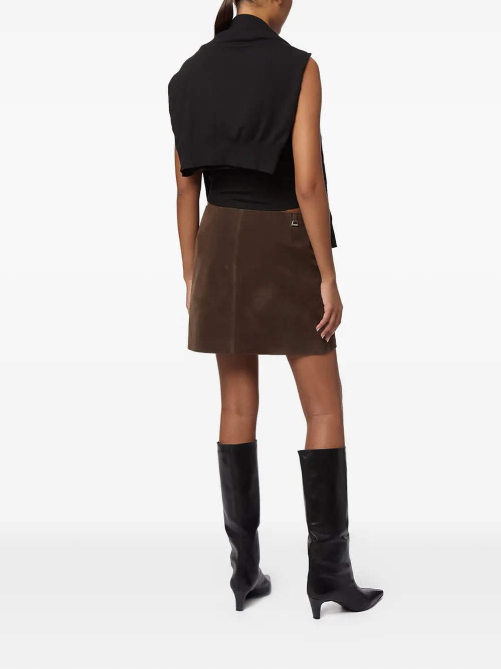Apparis Ella mini-rok Bruin
