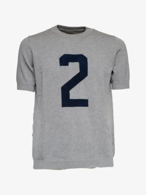 RAKKI intarsia slim T-shirt