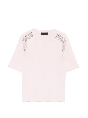 Nº21 brooch-detail T-shirt | Neutrals | FARFETCH ZA