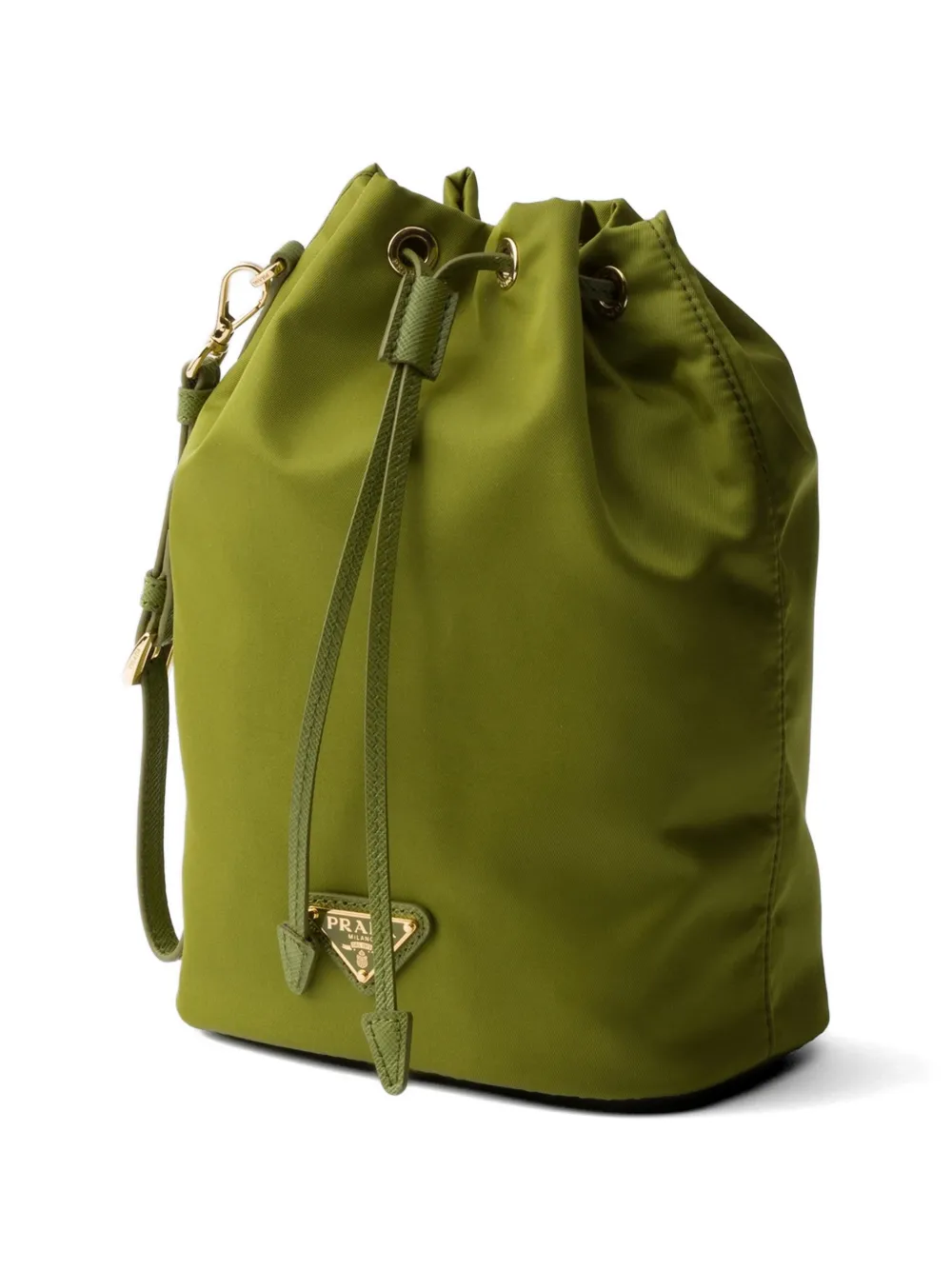  Prada Re-nylon Pouch - Green 