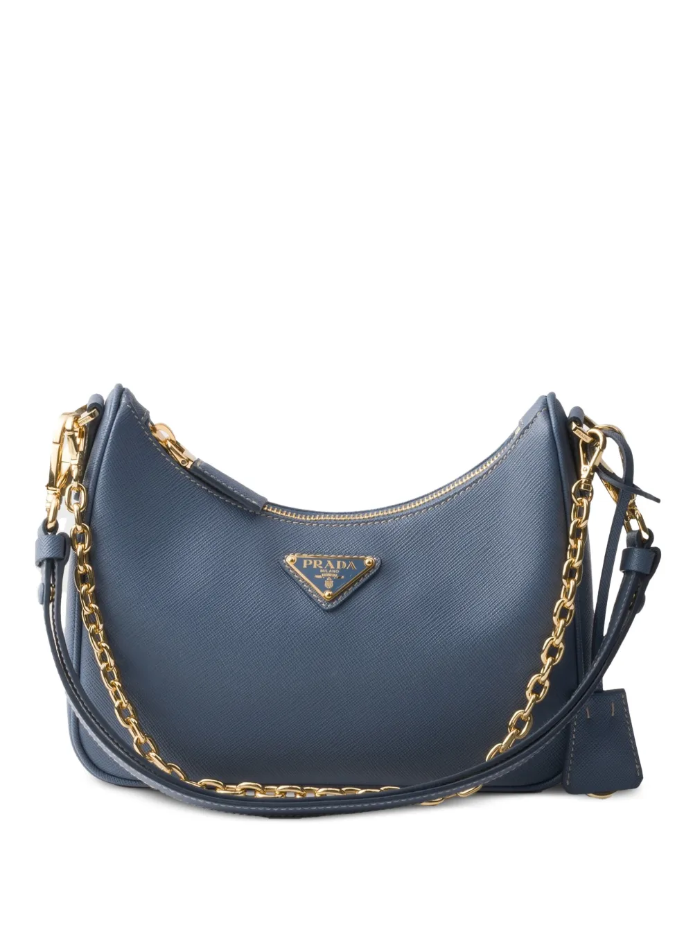 Prada Re-Edition mini Saffiano leather bag - Blu